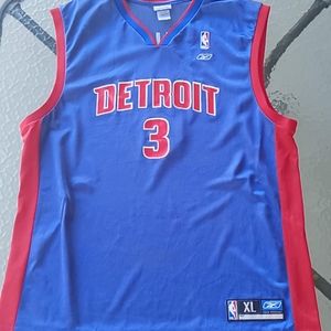 Detroit Pistons Wallace 3 Tank Top Jersey